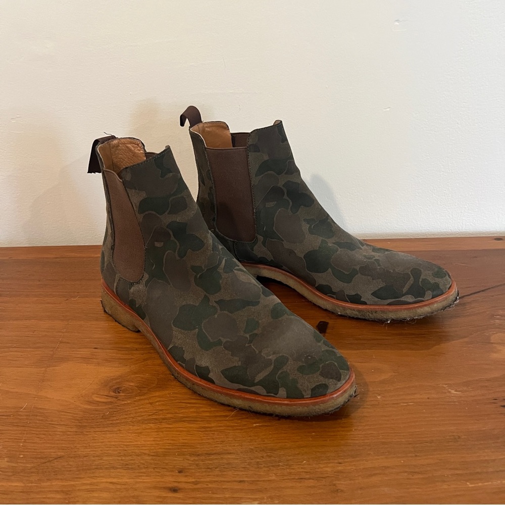 The Republic Camo Chelsea Boots